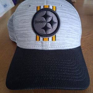 New Era Gray Pittsburgh Steelers Fitted Hat